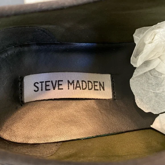 SOLD - Steve Madden ATTACK Camouflage Army Green Women’s Sneakers Size 9.5 - Picture 4 of 9